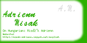 adrienn misak business card